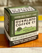 Load image into Gallery viewer, French Press Everyday Coffee Packets 5-Count Box